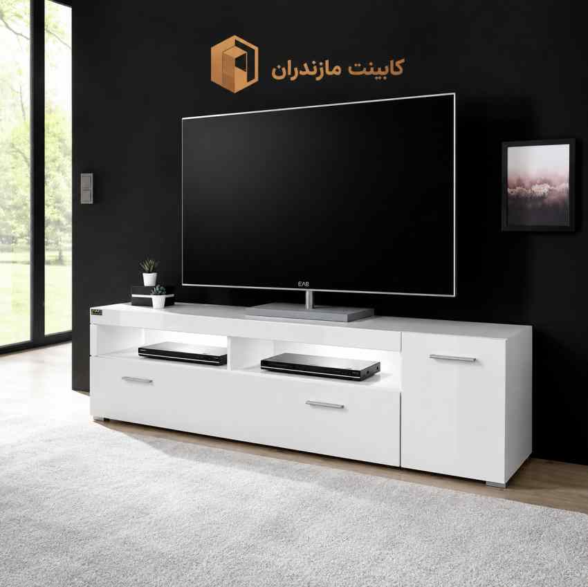 میز تلویزیون سه درب مدرن و شیک 160 سانتی متر